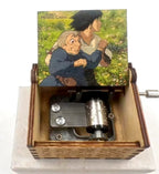 Wooden Hand-Cranked Music Box | Howl's Moving Castle | 10 MOQ | Custom