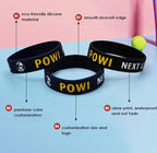 Custom Waterproof Silicone Wristbands | No Minimum MOQ Folk Art Event