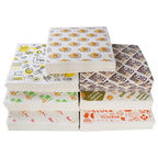 Custom Food-Grade Greaseproof Paper: 30K MOQ, 7-Day Lead, 35-45gsm | Burger & Sandwich Wrapping