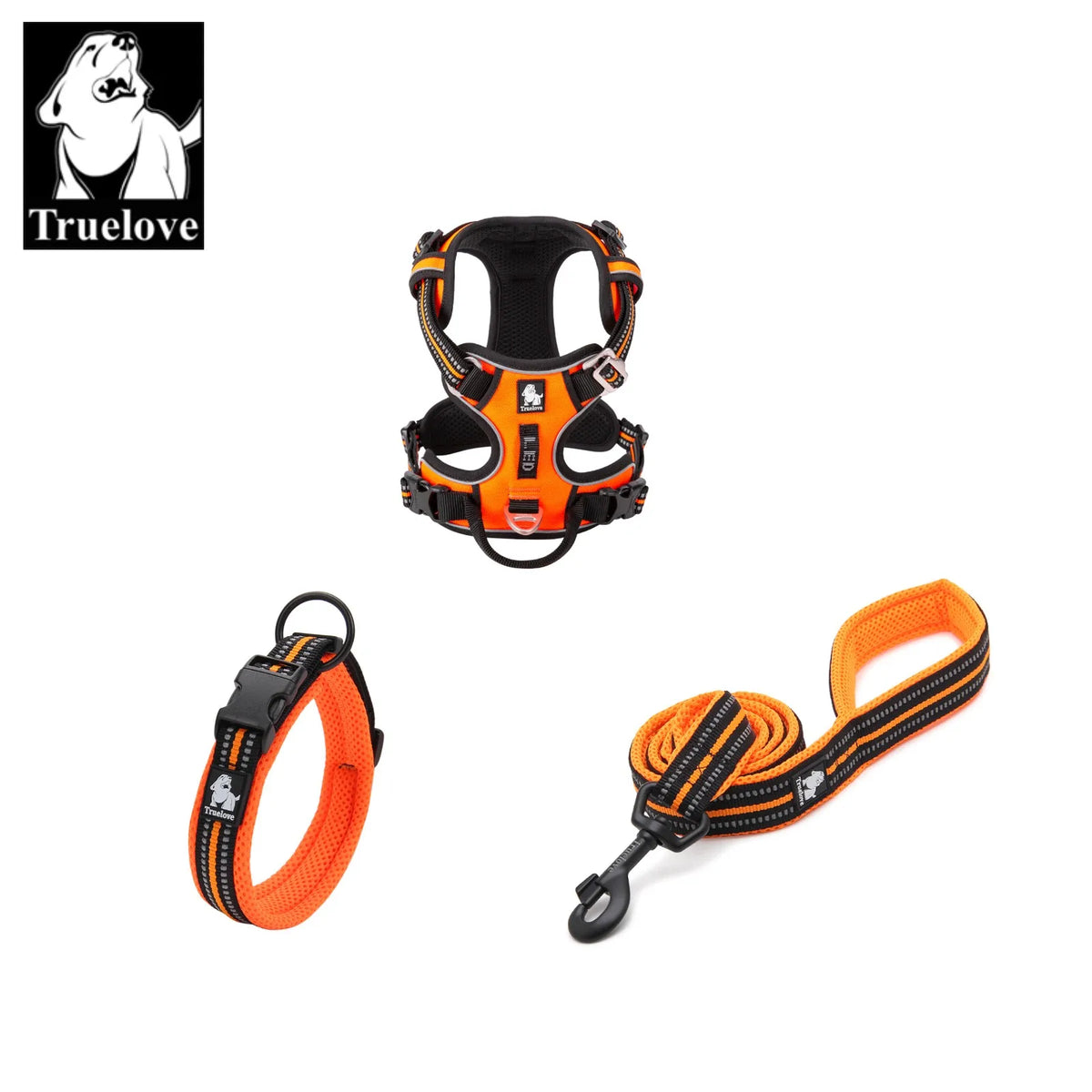 Truelove Pet Harness Set with Logo | 10 MOQ | 7-Day Lead