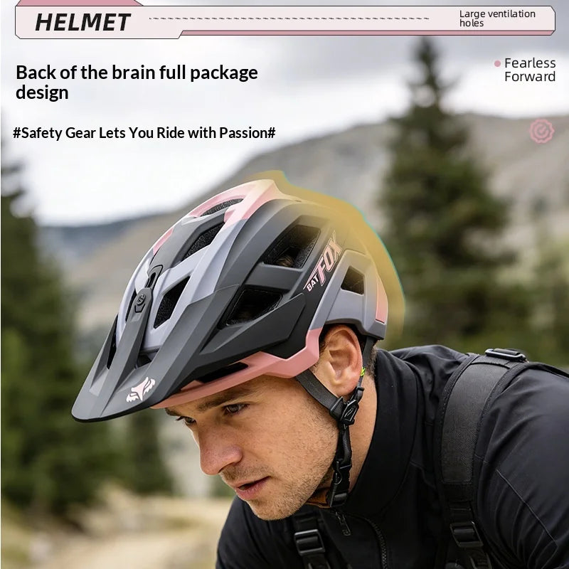 Custom Half Mountain Bike Helmets with Logo | Integrated Mold Adult