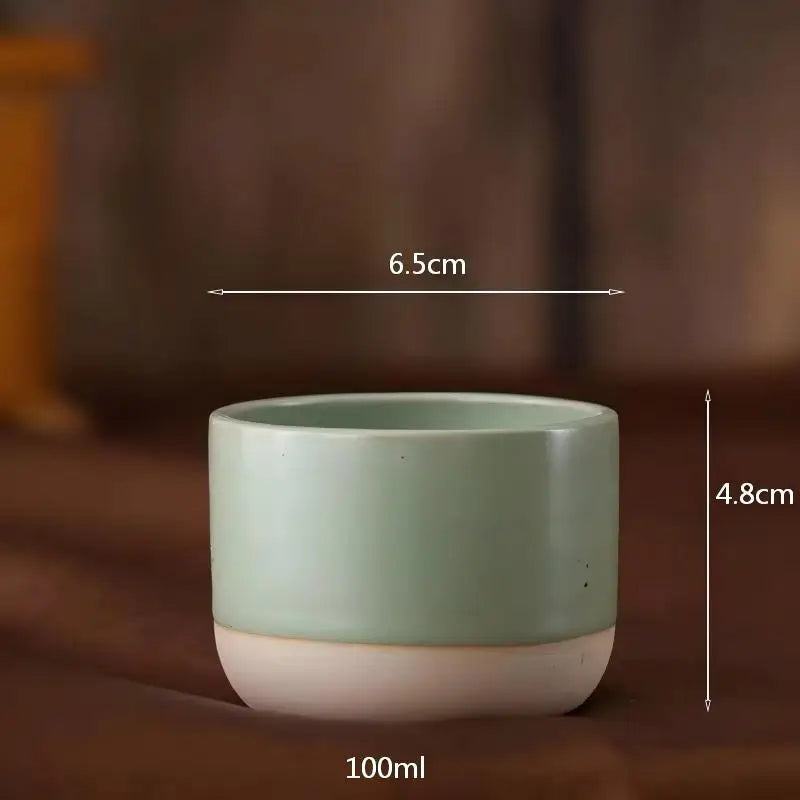 Custom Ceramic Espresso Cup Wholesale | 64 MOQ 5 Colors Microwave Safe