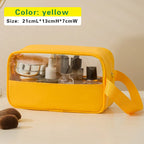 Low MOQ PVC Transparent Makeup Bag | Custom Logo Travel Bag