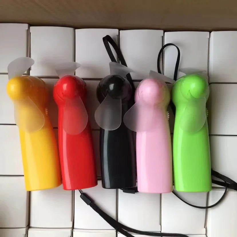 Custom LED Handheld Fan with Logo | Bulk 100 Pcs