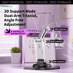 Custom Foldable Universal Tablet Stand – Adjustable Height Lifting Acrylic Desk Holder with Custom Printed Logo & Customizable Packaging