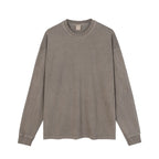 Oversized 310g Acid Washed Cotton Long Sleeve T-Shirt | Custom Printing | Vintage