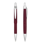 Custom Rubber Coated Pen 1.0mm | Orange Promotional Pen | 50pc MOQ