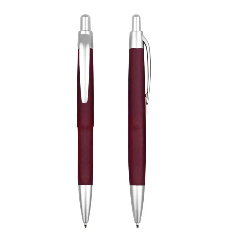 Custom Rubber Coated Pen 1.0mm | Orange Promotional Pen | 50pc MOQ
