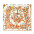 Custom 100% Real Silk Scarves | Digital Printing | 50 Pcs MOQ | Luxury Corporate Gifts