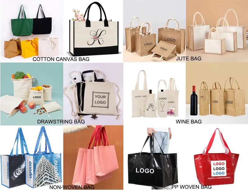 Heavy Duty 16oz Custom Canvas Tote Bag with Inside Pockets Recycled Color Shoulder Bag for Retail, Events & Daily Carry