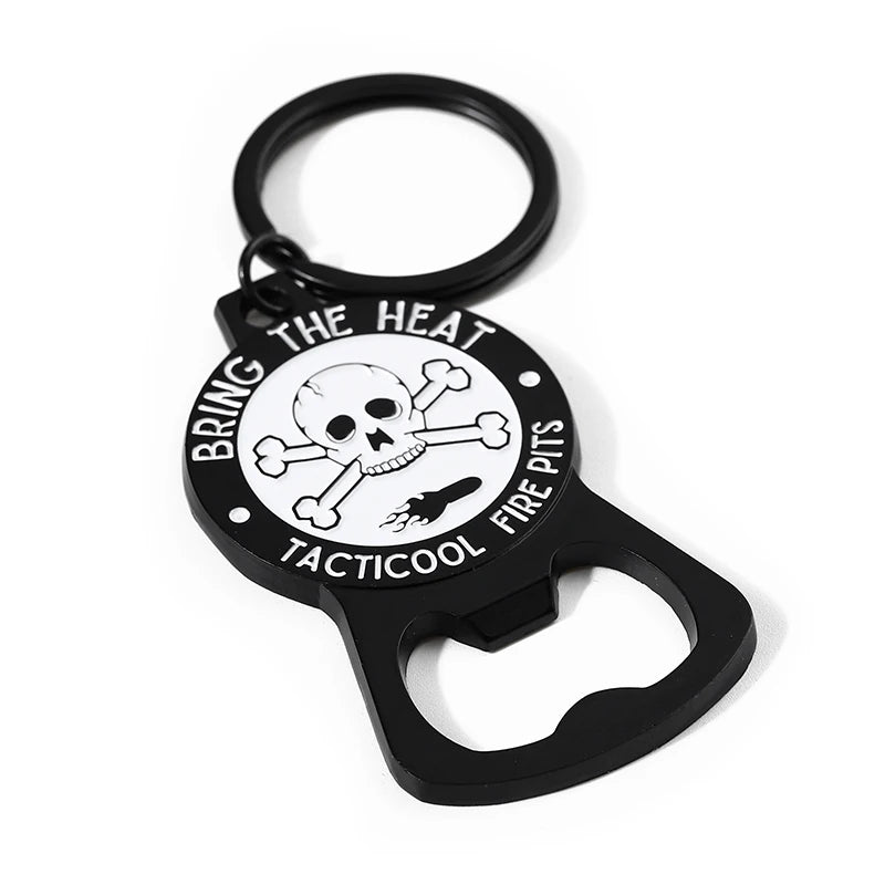 Custom Metal Bottle Opener Keychain | Zinc Alloy | Soft Enamel | 50 MOQ | Corporate Gifts
