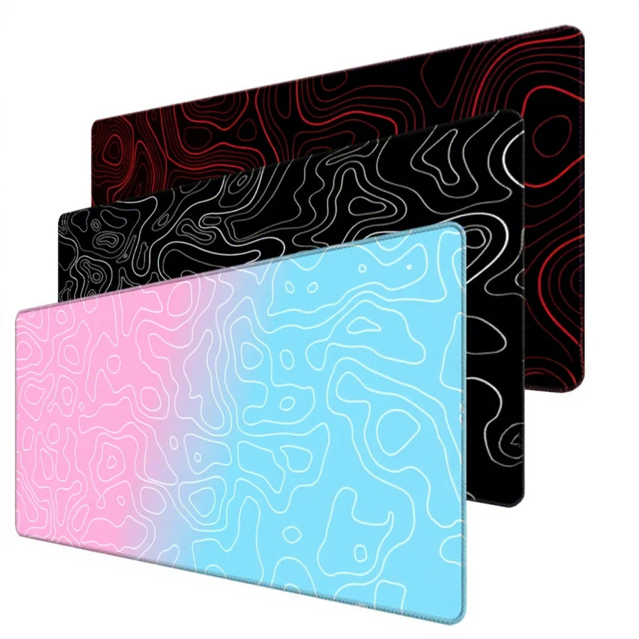 Custom XXL Gaming Desk Mat 900x400mm | Waterproof Fabric, 100 MOQ, REACH & ROHS