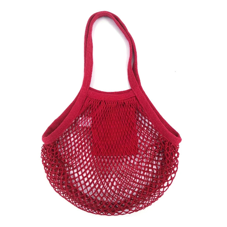 Custom Cotton Mesh Tote Bag with Logo | Bulk 500 Pcs