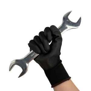 Custom 13 Gauge PU Work Gloves | 2,400 MOQ | CE Certified