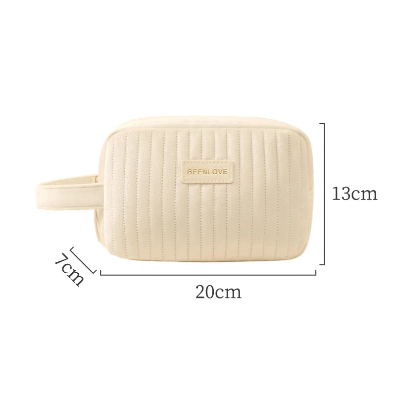 Custom Velvet Cosmetic Bags with Logo — Zipper Closure, Embroidery & Woven Labels