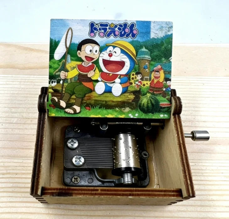 Custom Wooden Music Boxes with Logo – 10 MOQ, 18-Second Play