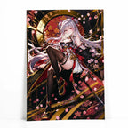 Custom Gold Foil Art Prints | 350GSM Cardstock | 30 Pcs MOQ | Convention Merch