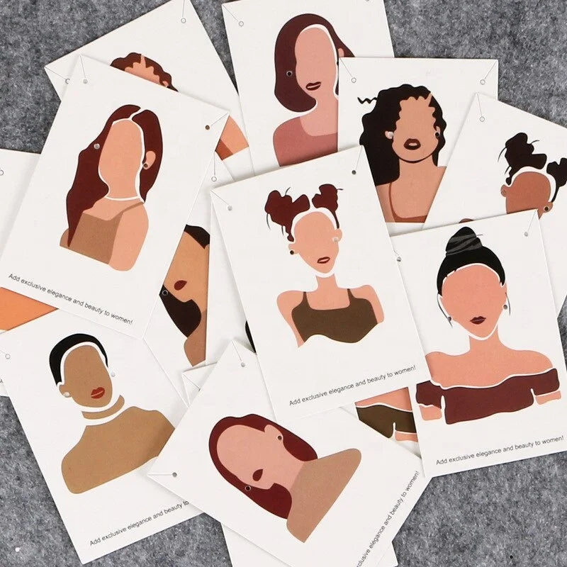 Custom Jewelry Display Cards | 400gsm | Gold Foil | Free Design