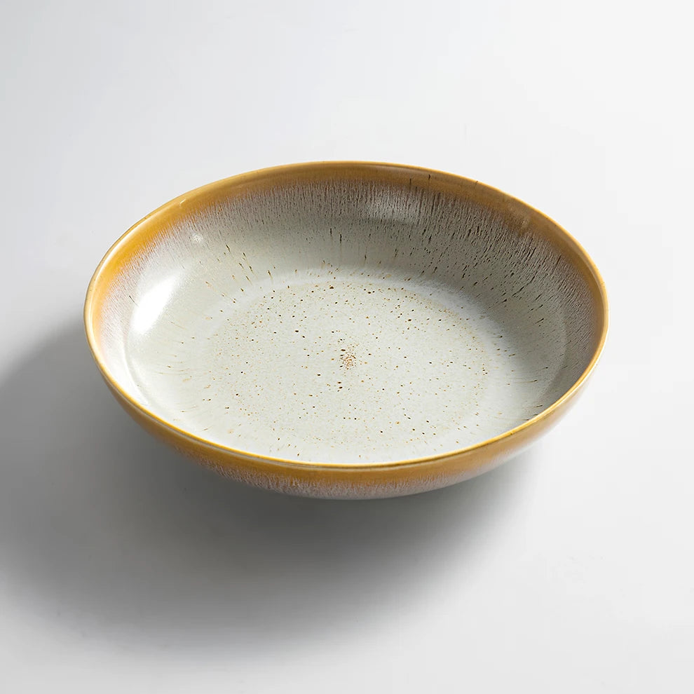 Custom Stoneware Plates — AB Grade Porcelain, 1350°C Firing