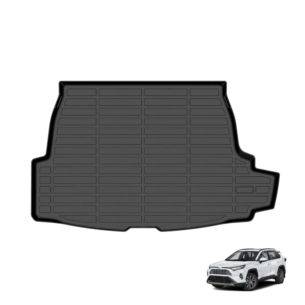 Custom Fit All Weather TPE Floor Mats for Toyota RAV4 Hybrid 2019-2025