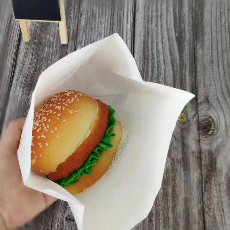 Biodegradable Greaseproof Paper Bags | Fast Food Packaging