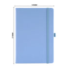 A5 PU Leather Notebook with Elastic Band and Pen Holder for Office, Meetings and Custom Logo