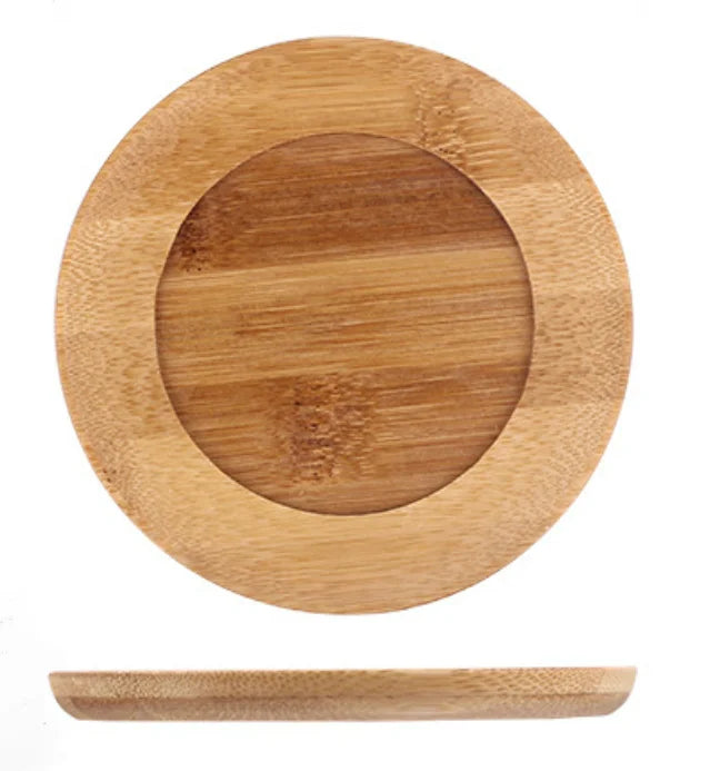 Nordic Ceramic Latte Cup with Wood Tray | 200-240ml | 48 MOQ