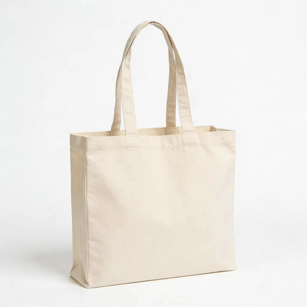 Custom Cotton Canvas Tote Bags with Logo | 50 MOQ | 8-16oz Options