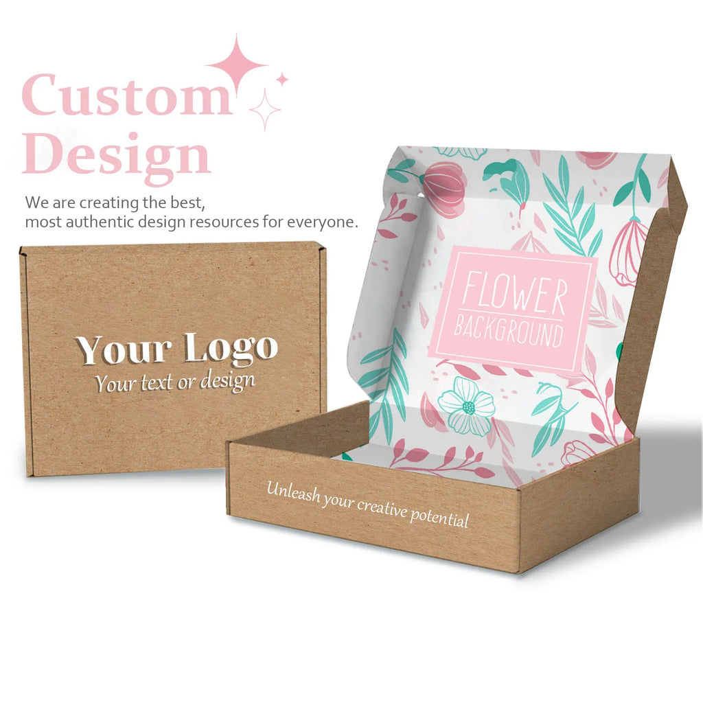 Custom Kraft Mailer Box | Biodegradable | 500 MOQ | 8-Day Lead