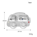 304 Stainless Steel Kids Divided Plate | 20x15cm | Dishwasher Safe | Custom