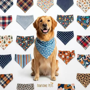 Custom Pet Bandanas | Heat Sublimation Dog Scarves