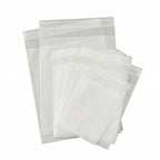 Custom Glassine Paper Bags 100,000 MOQ | 100% Recyclable Biodegradable