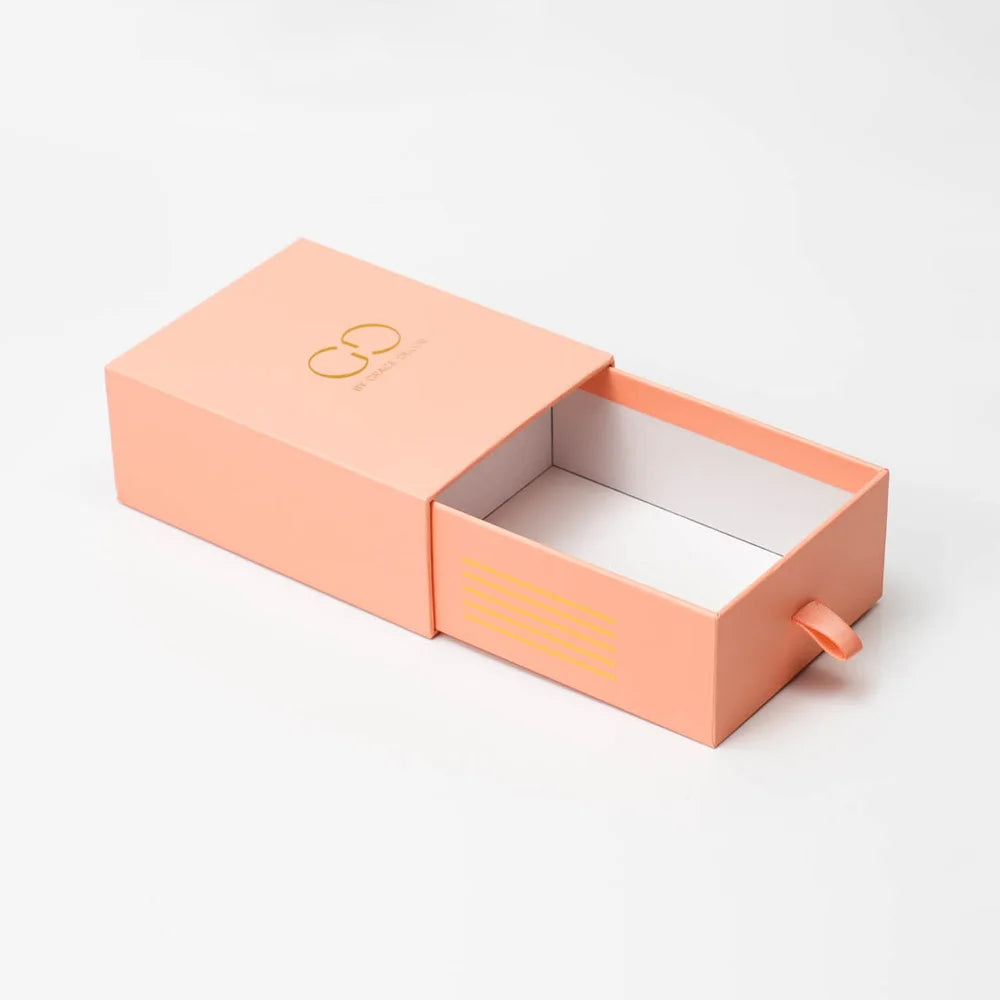 Custom Jewelry Packaging Boxes with Logo — Eco-Friendly Drawer & Magnetic Closure
