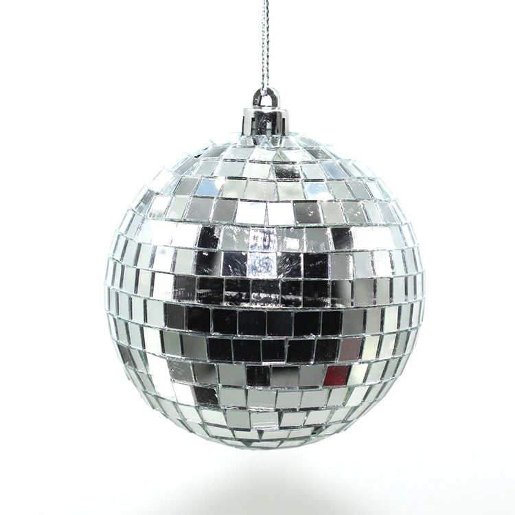 Custom Disco Mirror Christmas Balls | 4cm-80cm Sizes | Bulk Holiday Decor