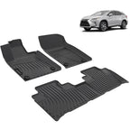Custom Fit All Weather 3D TPE Floor Mats for Lexus RX 300 350 450H 2016-2022