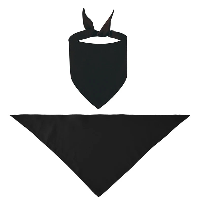 Pet Triangular Bandanas — 15 Colors, 2 Pcs MOQ, Sublimation Printing