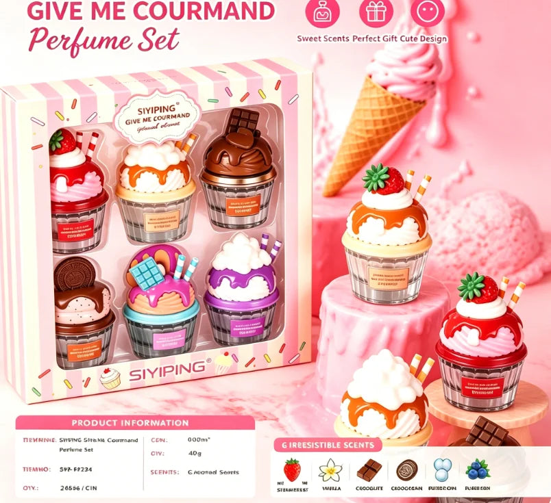 Custom Ice Cream Perfume 2 MOQ | Private Label Eau De Parfum Spray
