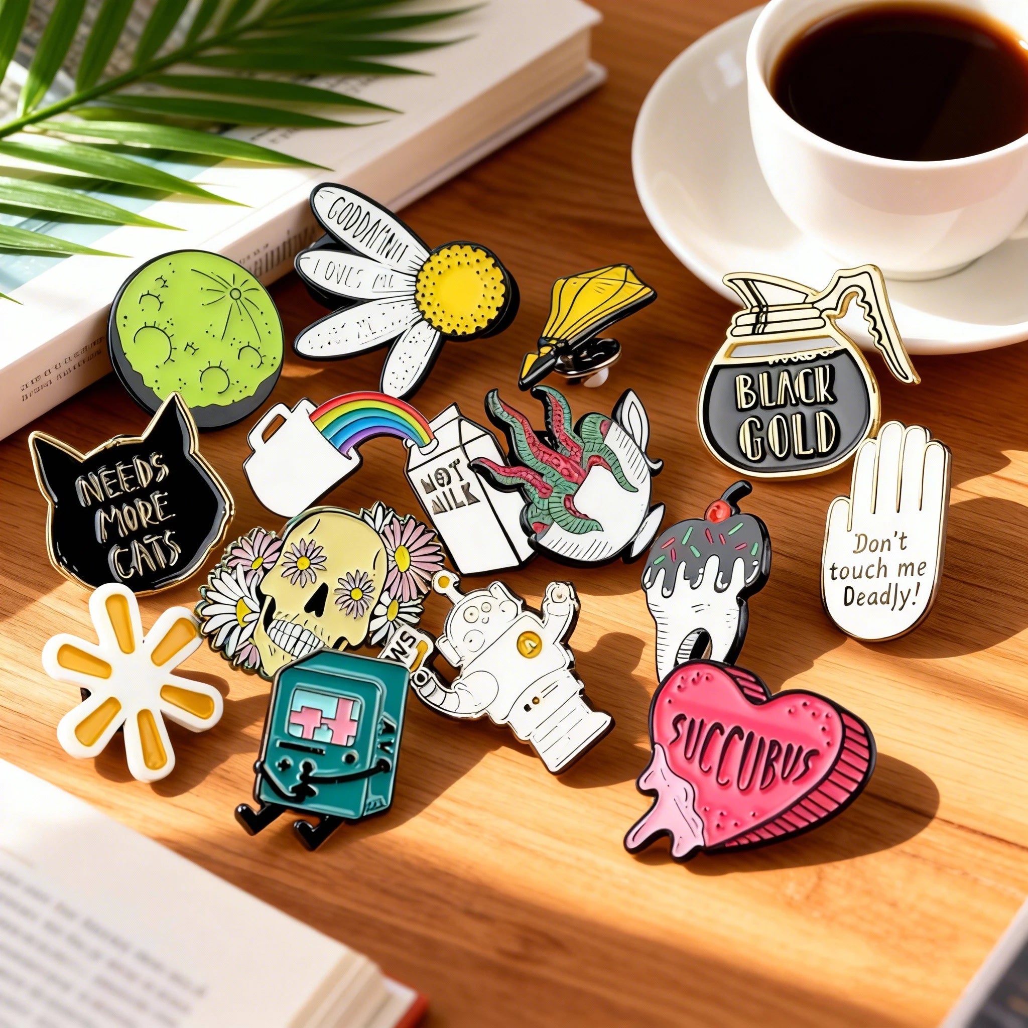 Custom Enamel Lapel Pins with Logo | MOQ 10 for Customization