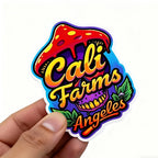 Custom Waterproof Vinyl Stickers | 100 Pcs MOQ UV Printing Die-Cut