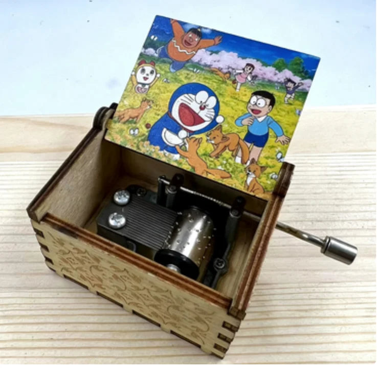 Custom Wooden Music Boxes with Logo – 10 MOQ, 18-Second Play