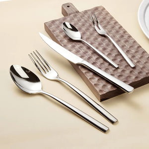Custom Engraved 304 Stainless Steel Flatware | MOQ 50 Pieces