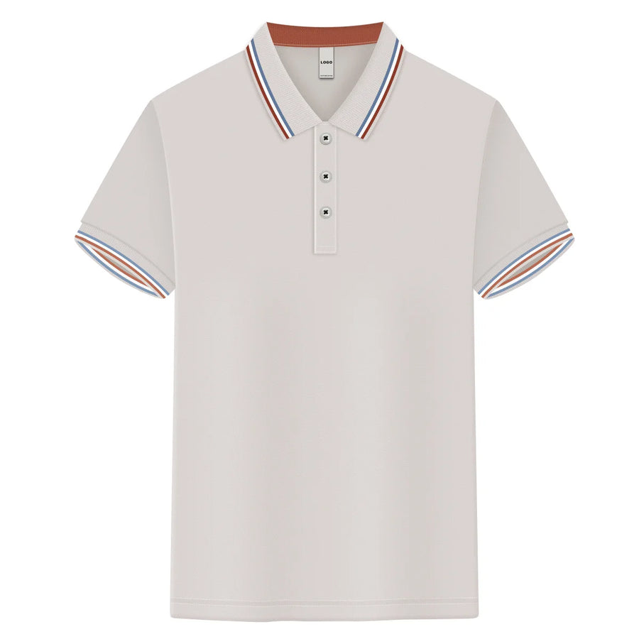 Slim Fit Polo Shirts for Custom Logo (Unisex, Clean Design)