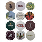 Custom 2mm Paper Coasters | Water Absorbent | Eco-Friendly | Bulk Logo