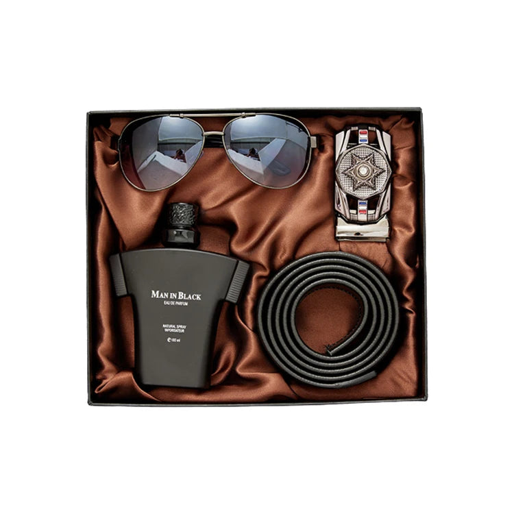 Custom Metal Perfume Gift Box Men | Luxury 50-100ml Packaging | Silk Screen Printing
