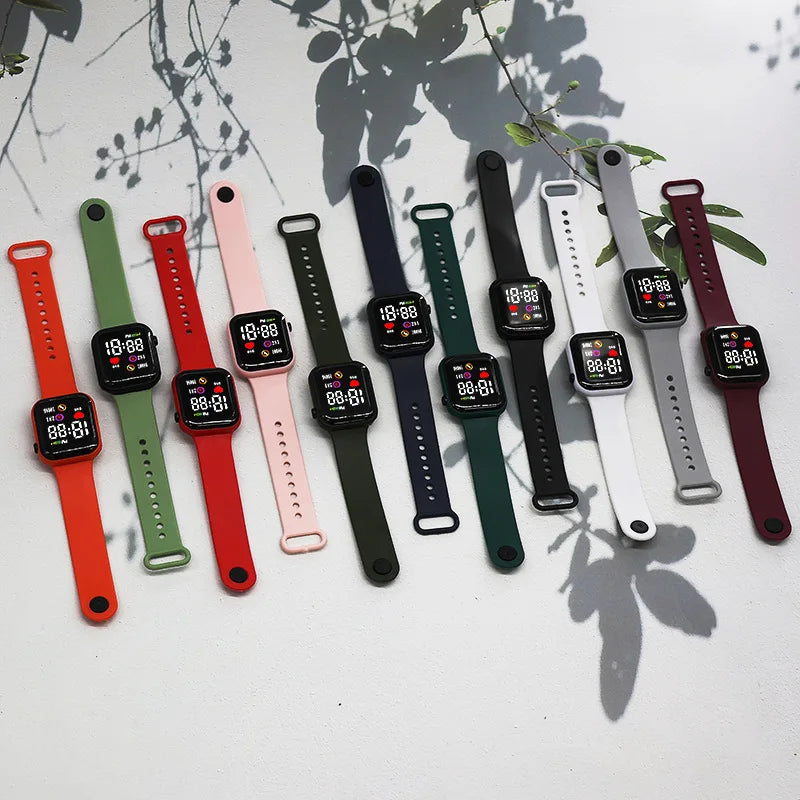 Custom Kids Digital LED Watch with Logo | 6-Day Lead Time