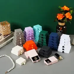 Custom Paper Drawer Jewelry Boxes with Logo | MOQ 100