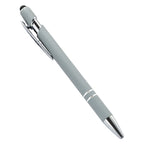Custom Metal Stylus Pen with Logo | 2-in-1 Ballpoint MOQ 100