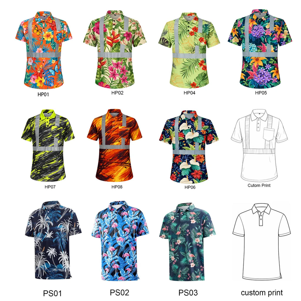 Custom EN ISO 20471 Class 3 Hi-Vis Workwear | Full Sublimation | 1pc MOQ
