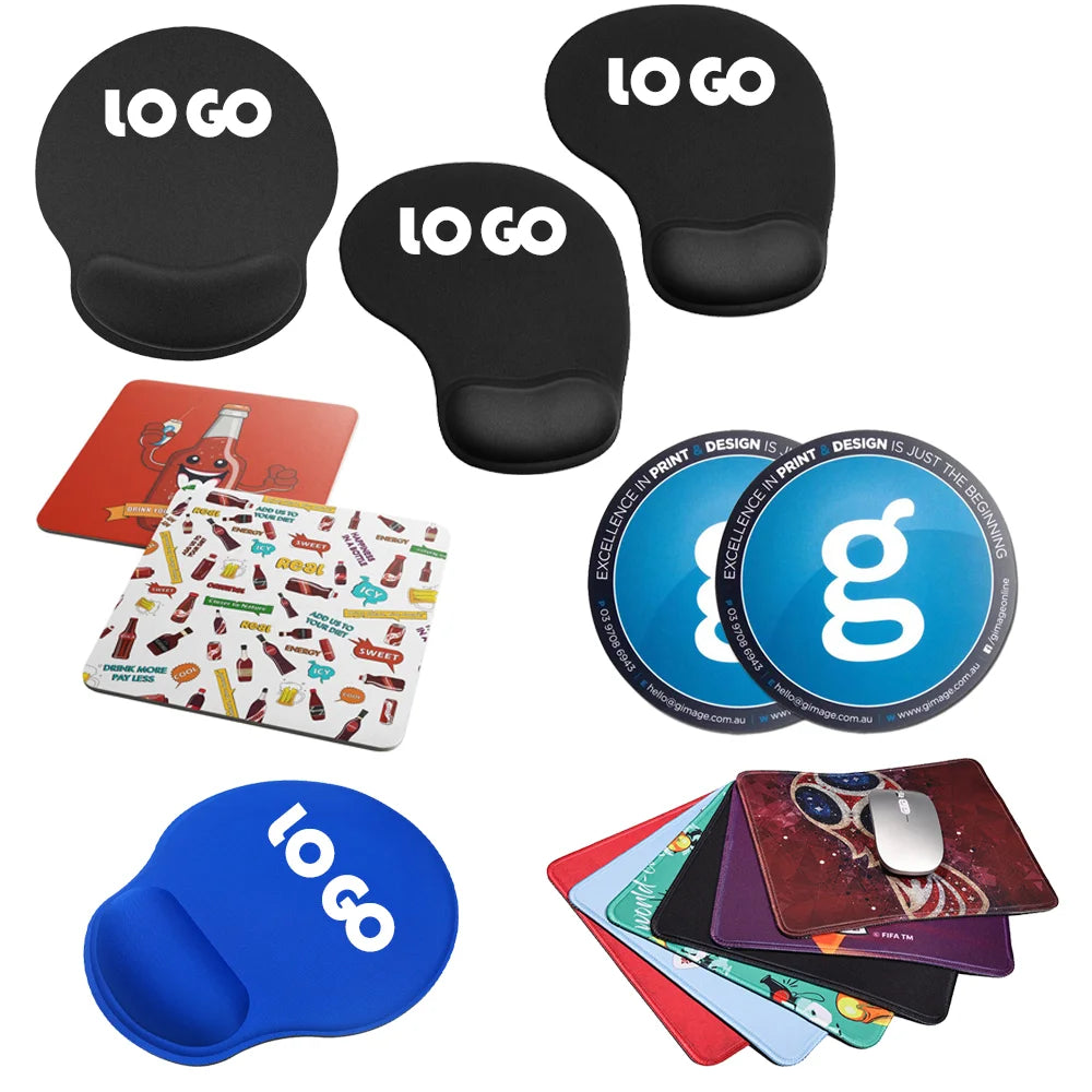 Custom Promotional Mouse Pads: 100 MOQ, 7-Day Lead, REACH/RoHS/CE | Eco-Friendly Non-Slip Office Gifts