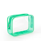 Custom PVC Cosmetic Bags with Logo | 100 MOQ Waterproof Wholesale